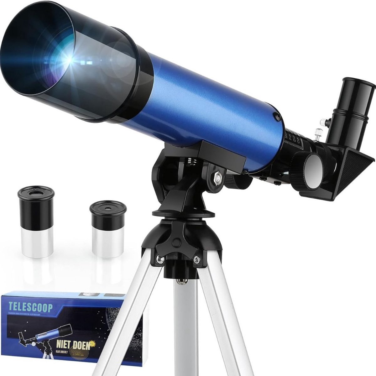 Zyrex® Telescoop kinderen - Sterrenkijker - Telescoop - Groen - 27cm x 7cm x 10 cm