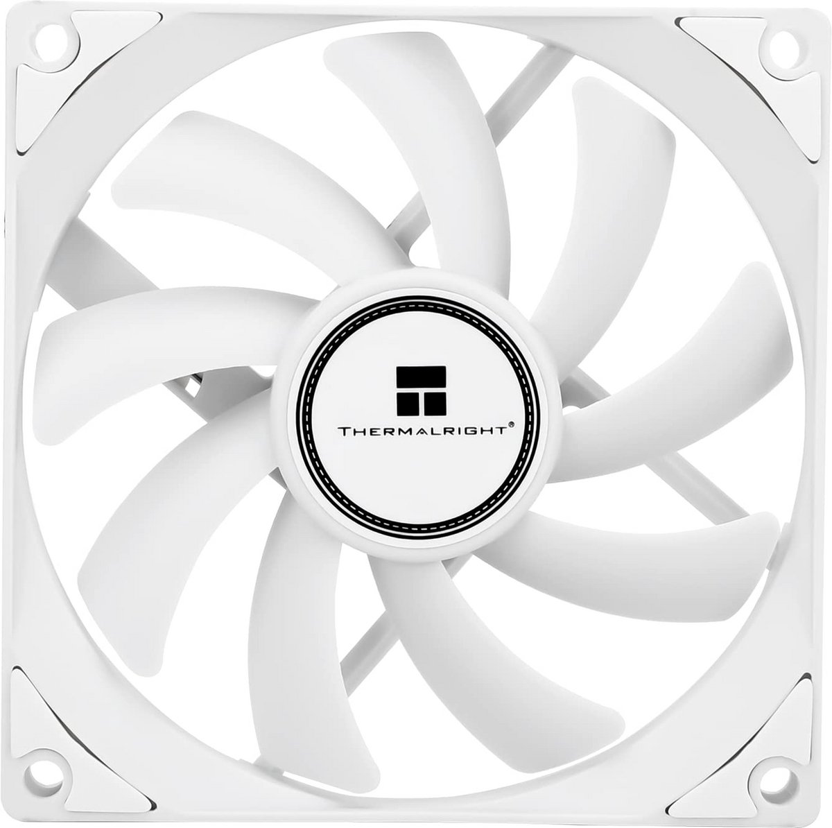 Dunne Witte 92mm PWM PC Behuizingsventilator met Balans