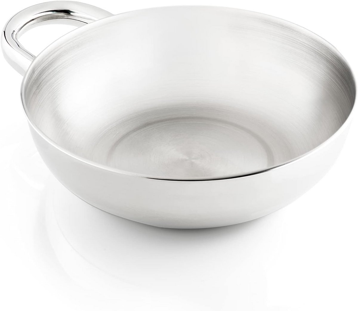 Roestvrijstalen Kom met Handvat voor Koken en Bereiden