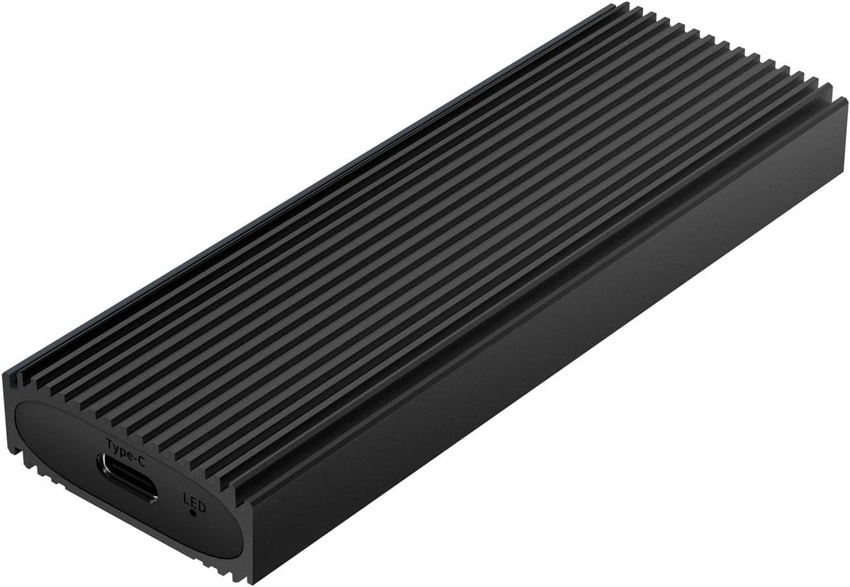 Externe Behuizing voor M.2 NVMe SSD naar USB-C 10 Gbps - Aluminium Behuizing