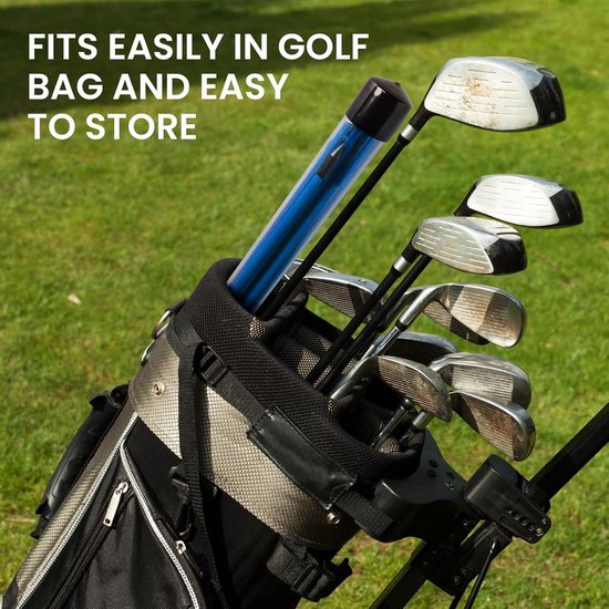 Set van 2 Golf Uitlijning Sticks - Opvouwbare Swing Trainer Hulp voor Betere Richting van Merkloos — afbeelding 3