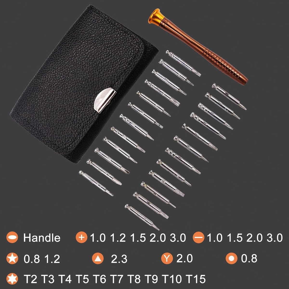 Daity 25-in-1 Universele Schroevendraaierset - Reparatieset voor DJI Mavic 2/2S - Mini 2/SE/Mini 3 Pro thumbnail 2