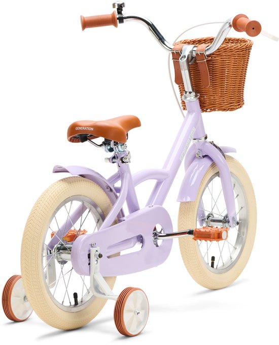 Generation Classic 14 inch Lila - Kinderfiets van Generation — afbeelding 3