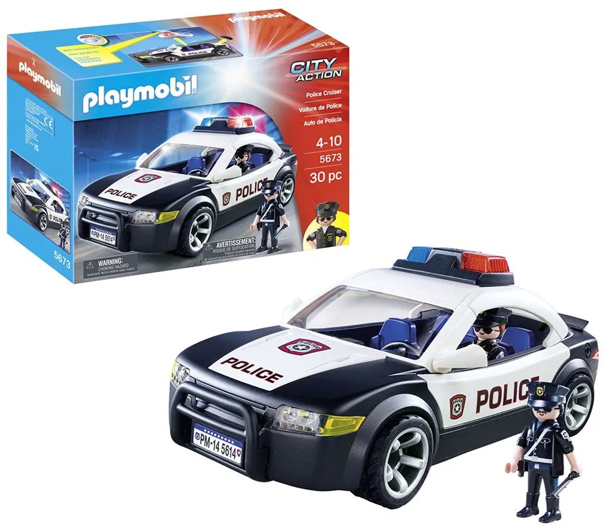 Playmobil City Action Politieauto (5673) — afbeelding 2