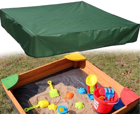 Zandbakafdekking, outdoor tuin, afdekzeil, vierkant, 210D