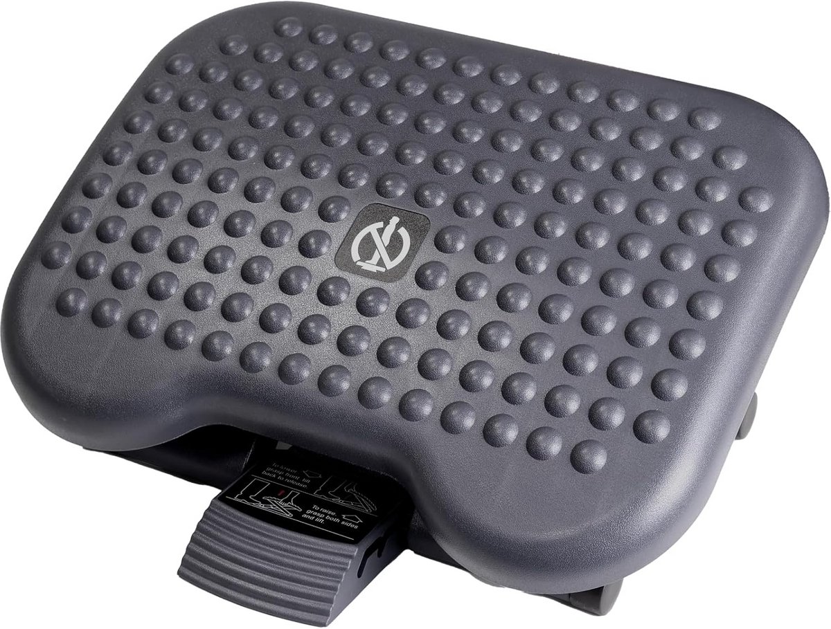 Ergonomische Voetensteun Antislip en Massage-effect voor Kantoor en Thuis