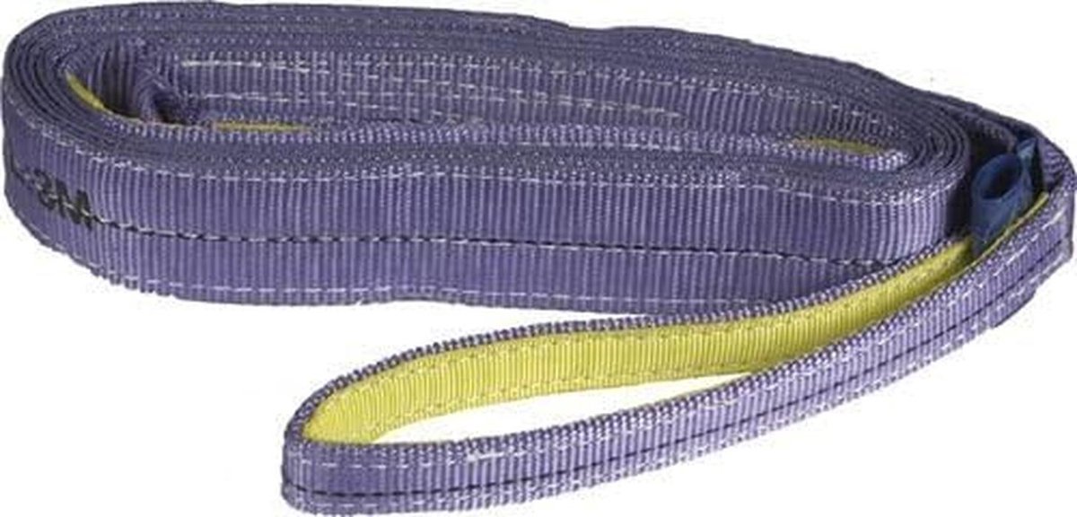 Heffen en tillen band 1000 kg paars 3 meter lang 5 cm breed