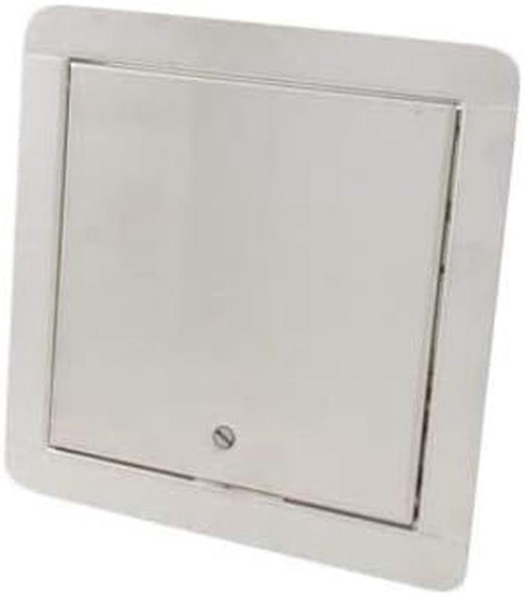 Universele Metalen Voordeur RVS 20x20 cm