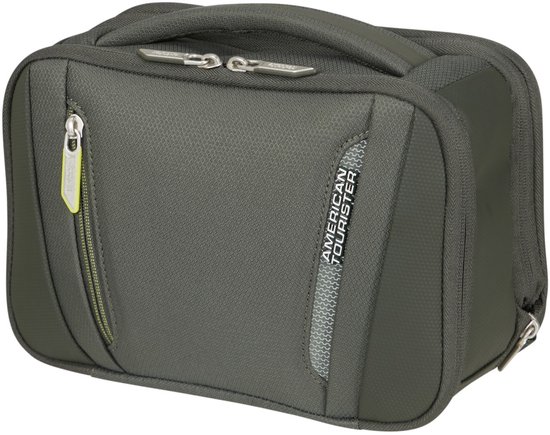 American Tourister Toilettas - Wanderlite wash bag uitbreidbaar - dark khaki- 8 l