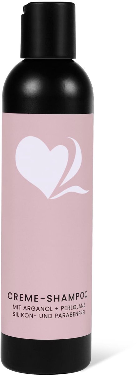hair2heart Extensions Shampoo 200 ml zonder siliconen, sulfaten en parabenen, met arganolie