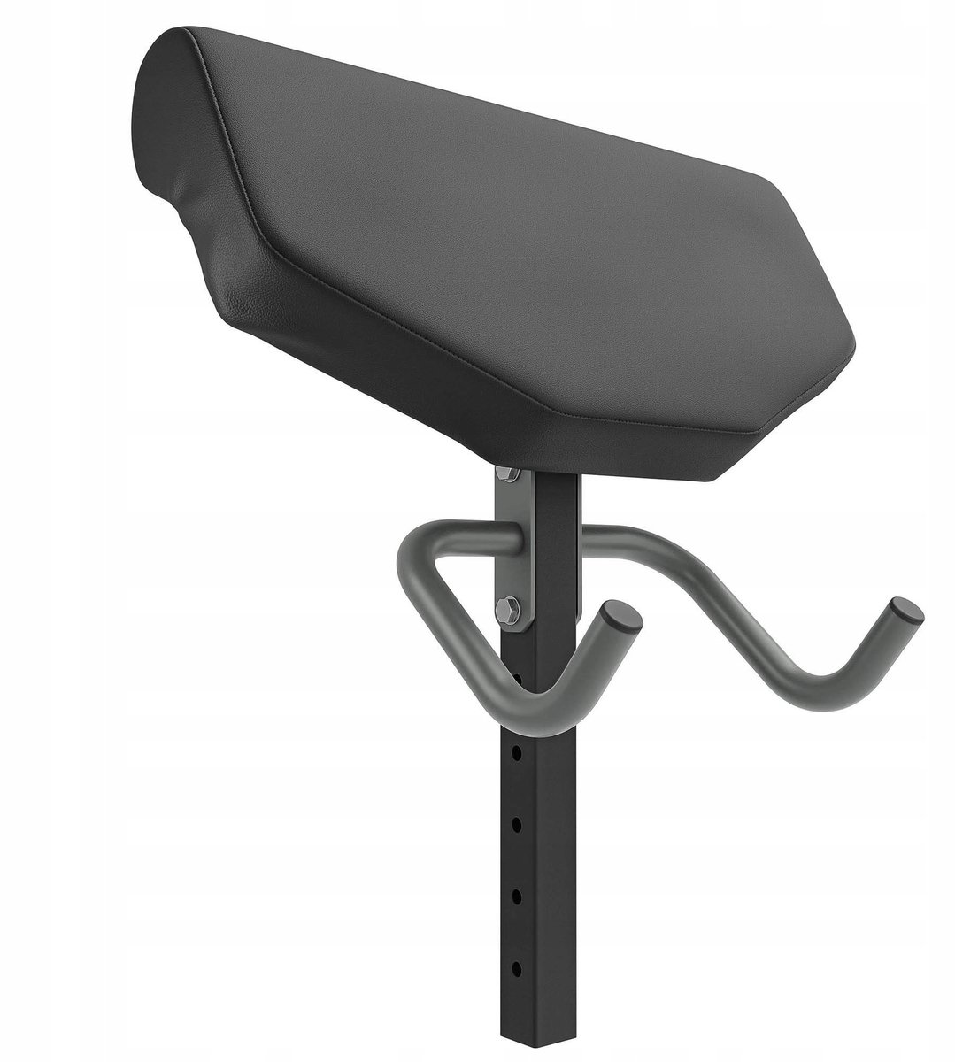 Marbo Sport - Preacher curl accessoire - Preacher Curl Bench - MS-A101 2.0 - Biceps trainer voor Semi-Pro fitnessbank - Verstelbaar - Krachttraining - Max. 150 kg - Zwart