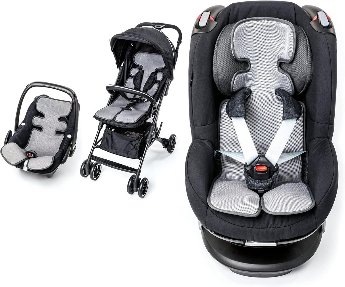 Universele Beige Stoelverkleiner - Koel & Droog voor Kinderzitje en Wandelwagen