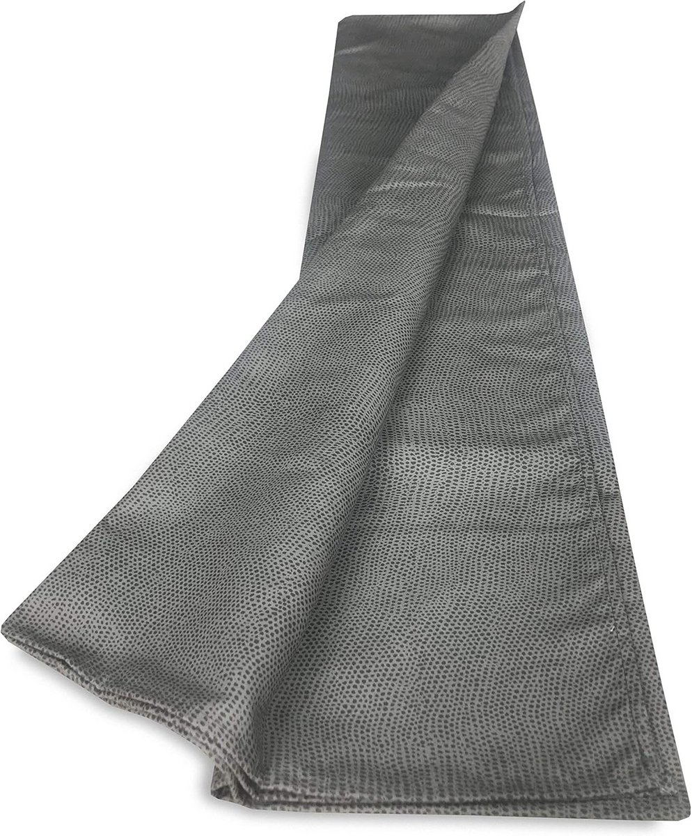 Extra Groot Microvezel Strandlaken Donkergrijs Python - Sneldrogend en Compact (80x160 cm)