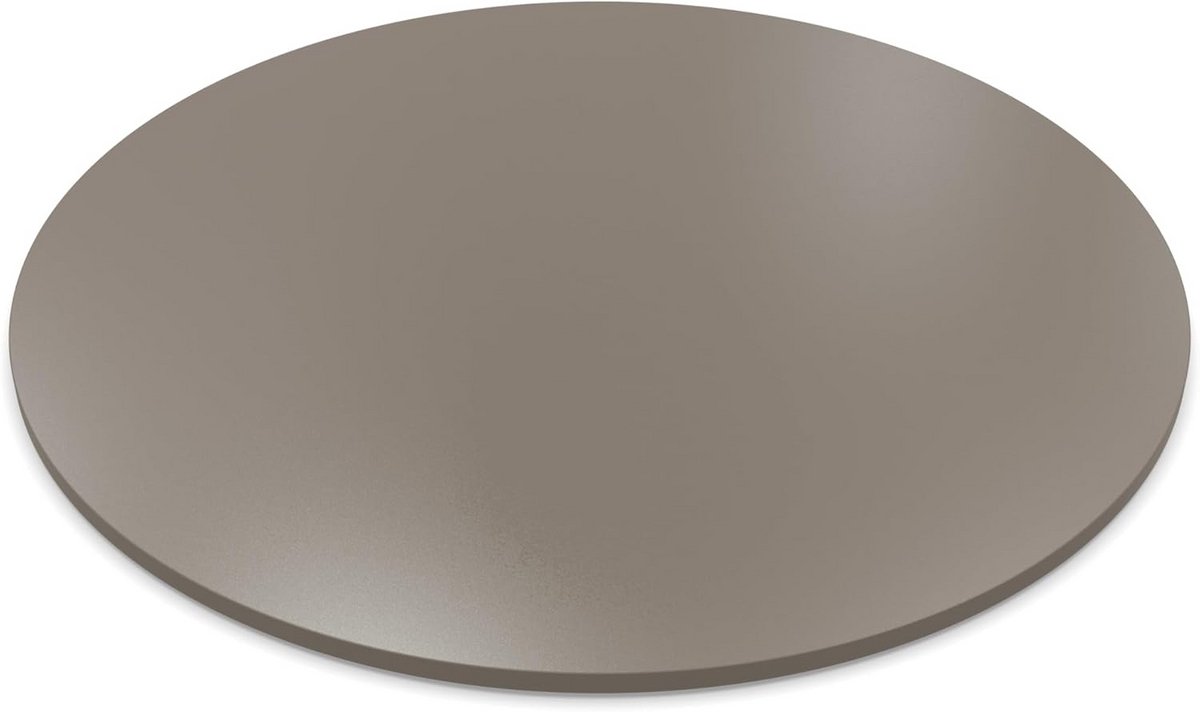 Rond Tafelblad 70 cm Ø 700 mm - 19 mm Dikke Houten Plaat - Melamine Gecoat voor Keuken of Bureau