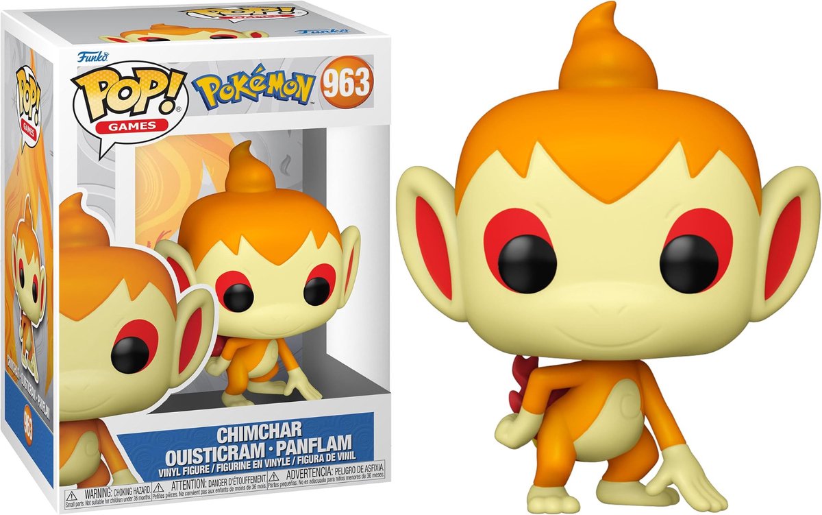 Funko pop! pokemon - chimchar #963