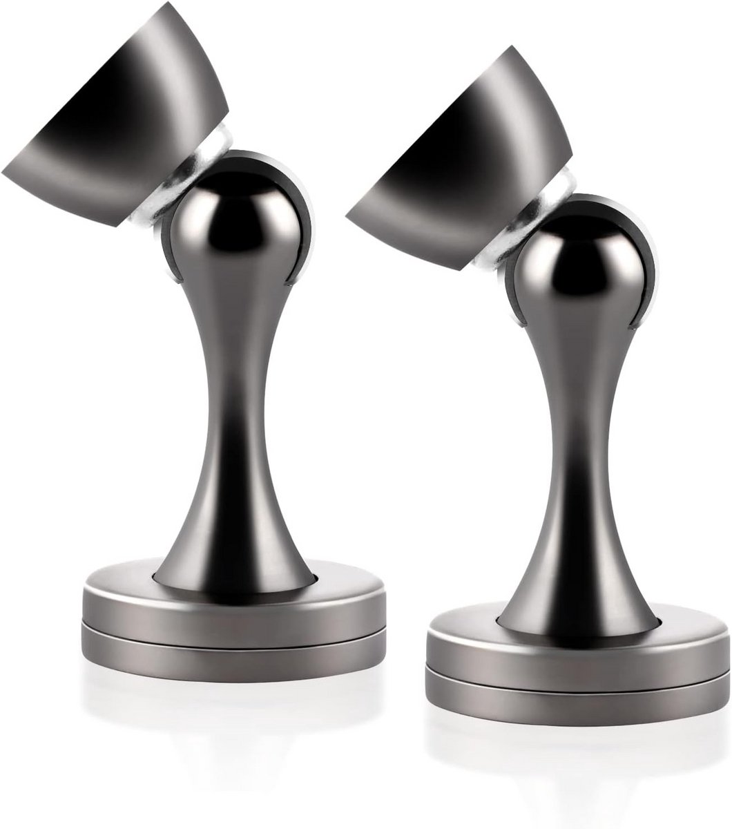 Magnetische Deurstoppers voor Onderkant Deur - Heavy Duty Vloer en Muurbevestiging
