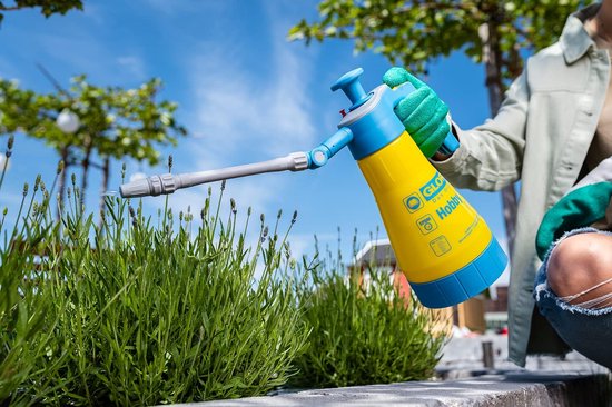 Drukspuit 1,25 L - Ideaal voor Toepassing van Zuurhoudende Gewasbeschermingsmiddelen met Draaibare Nozzle — afbeelding 3