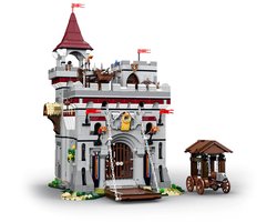 Lumibricks Castle Armory Bouwpakket - Met LED verlichting - Miniatuur huisjes - DIY modelbouw met 2895 bouwstenen - Bouwpakketten volwassenen - Bouwdoos 12011