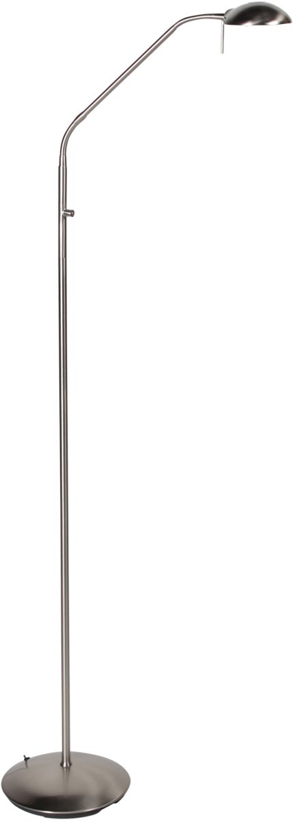 Vloerlamp - staal - Curtis - metaal - leeslamp - LED - 4604ST - Mexlite