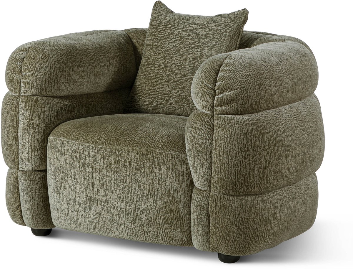 MASSIVMOEBEL24 .DE zetel SOFAS groen 100% polyester 119 x 76 x 94 cm