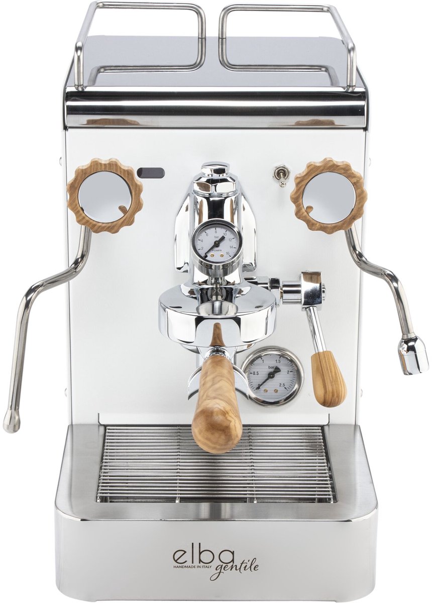 Elba Gentile wit RAL9016 espressomachine