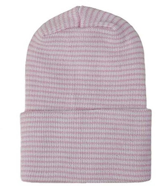 Pasgeboren Hoed met Boog en Wanten - Zachte Beanie voor Baby's — afbeelding 2
