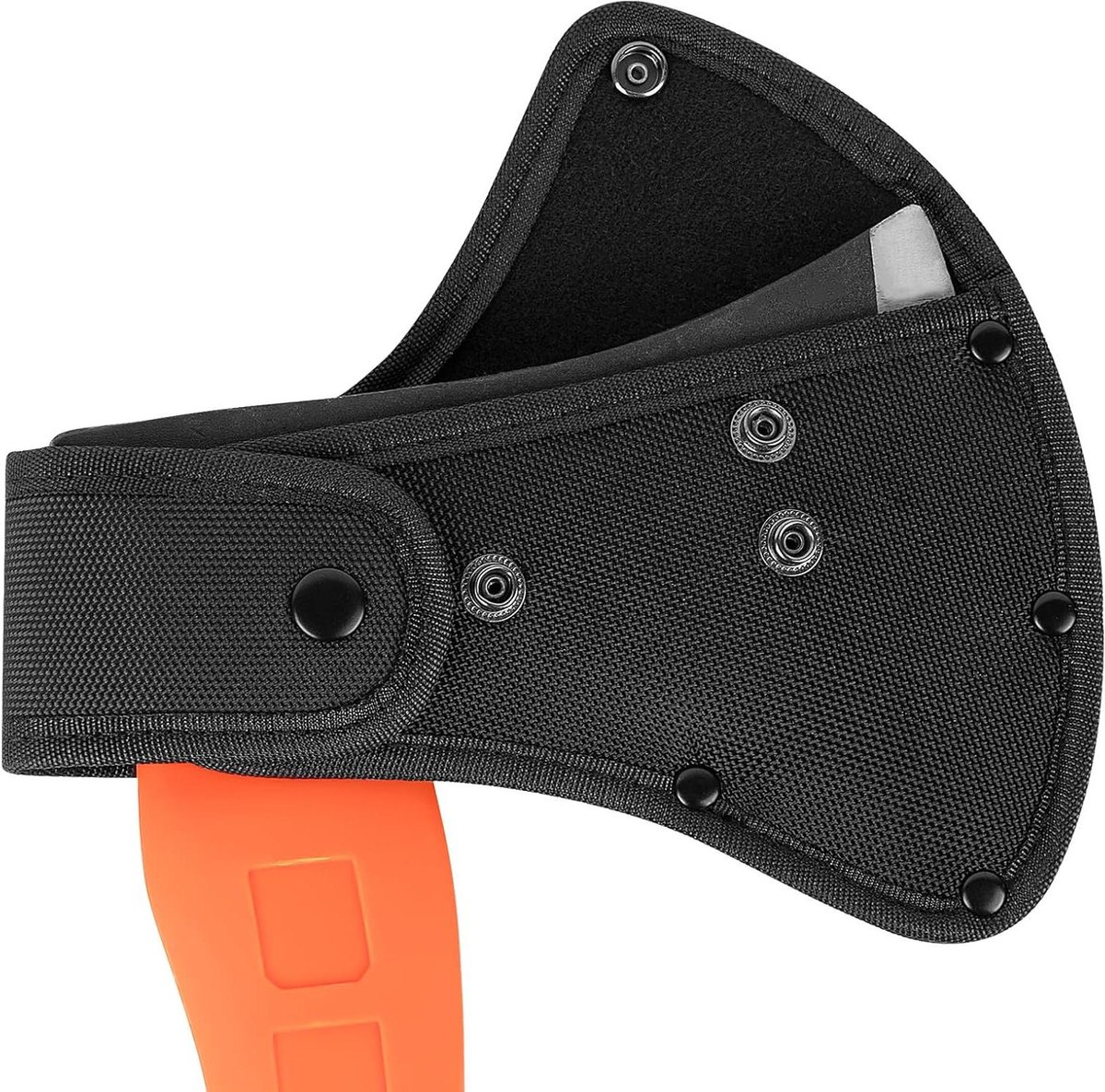 Allecto - Bijlhuls - Hatchet beschermer - Zwart - Beschermhoes - Buitenwerk - Geschikt voor 4 inch bijl - 5 inch