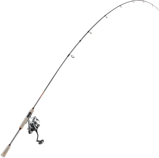 VEVOR Hengel- en Reelset, Hengel van Glasvezel en Koolstofvezel (Im6), Hengel- en Reelset voor Baarsvissen met Een Tweedelige Hengel van 2 Meter en 6+1 Kogellagers, Geschikt voor Zoet- en Zoutwatervissen van VEVOR — afbeelding 2