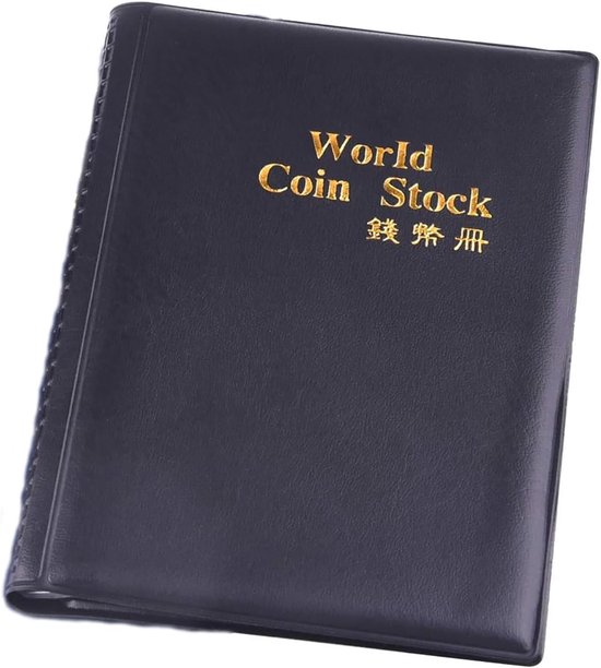 Coin Collector Album - 120 Pocket - Grote Capaciteit - Collectieboek ...
