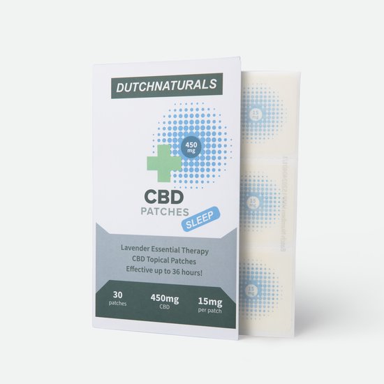 CBD Slaap Pleisters - 30 x 15mg pleisters - Noor nachtrust en slapen