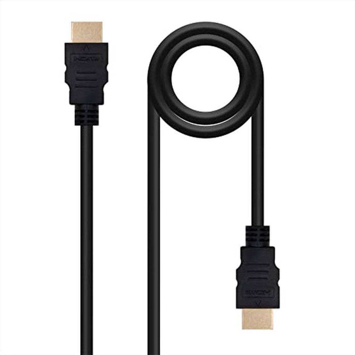 High Speed HDMI-kabel V2.0 - 4K 60Hz, 18 Gbit/s, Zwart, 0,5 m