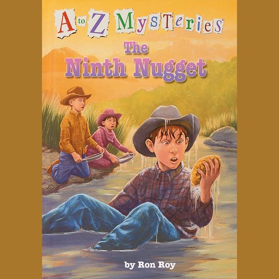 A to Z Mysteries: The Ninth Nugget - cover