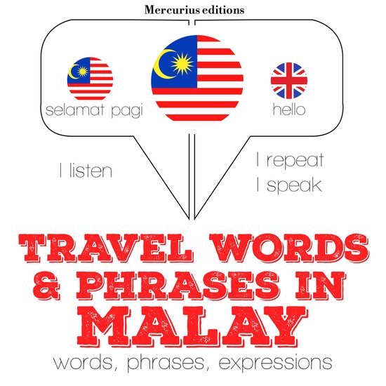 Travel words and phrases in Malay - cover