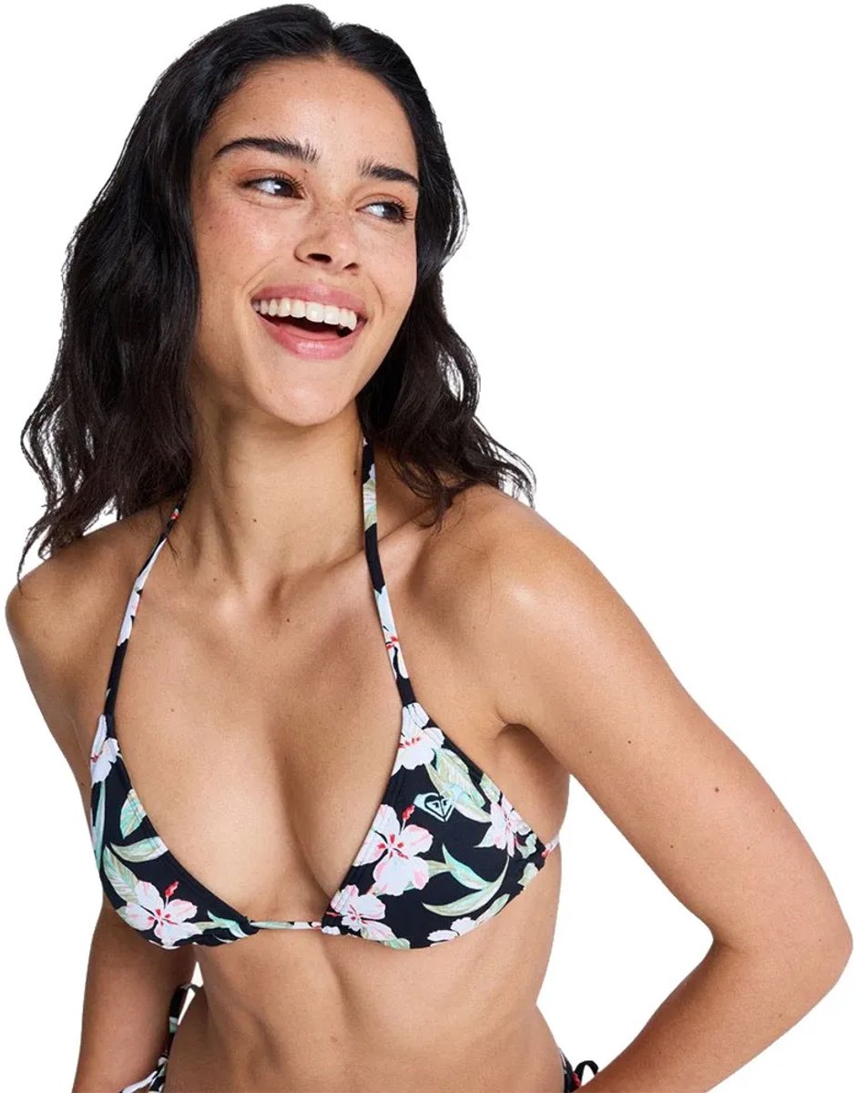 Roxy Essentials Pt Tiki Triangle Bikinitop M Vrouw Antraciet