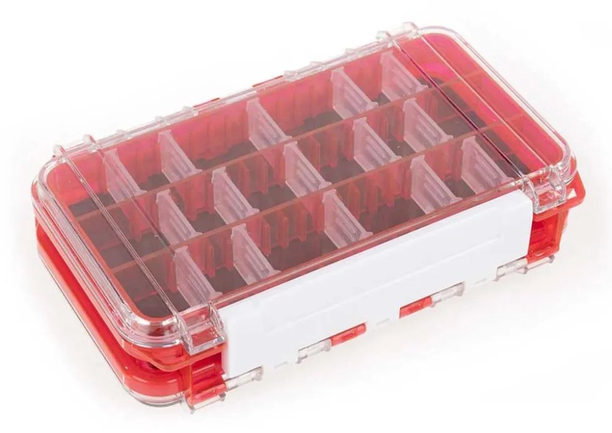 Hart Twin Ii Doos Voor Kleine Onderdelen Rood 17 x 8.5 x 4.2 cm