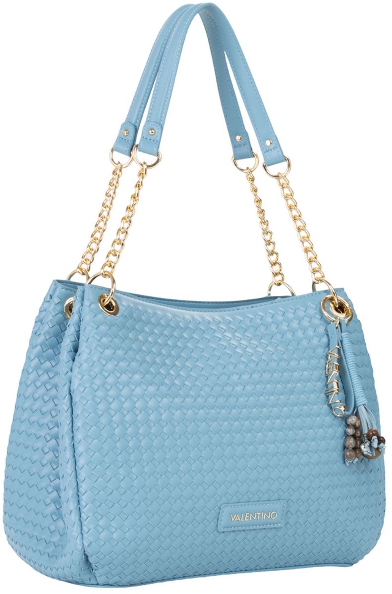 VALENTINO schoudertas Gea Shopping Bag Avio Lichtblauw