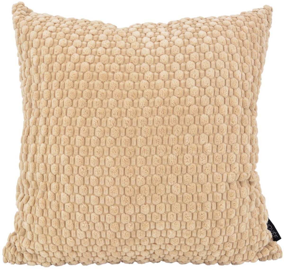 NOVÉE Sierkussen Corduroy Knit Beige | 45 x 45 cm | Polyester