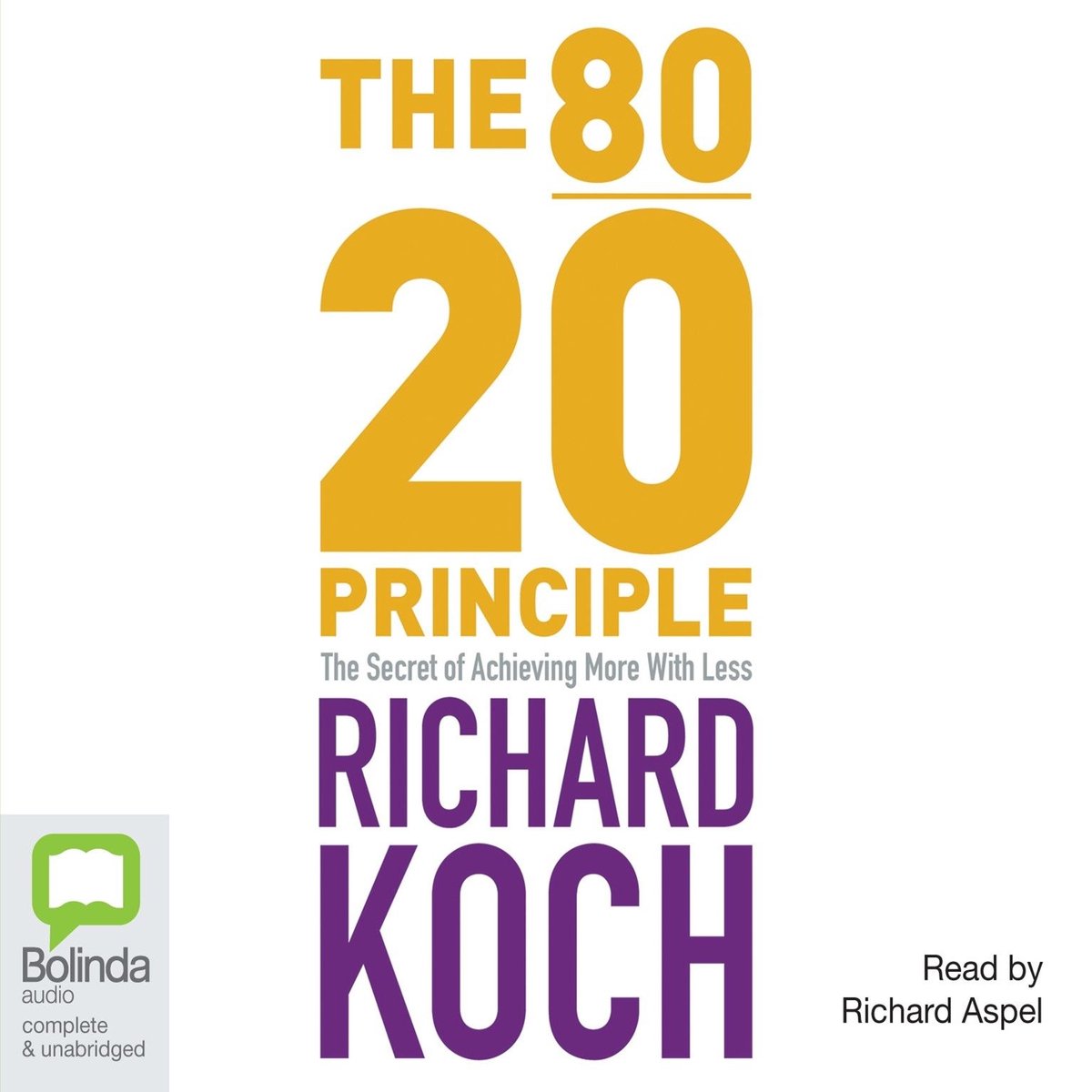 Omslag van The 80/20 Principle