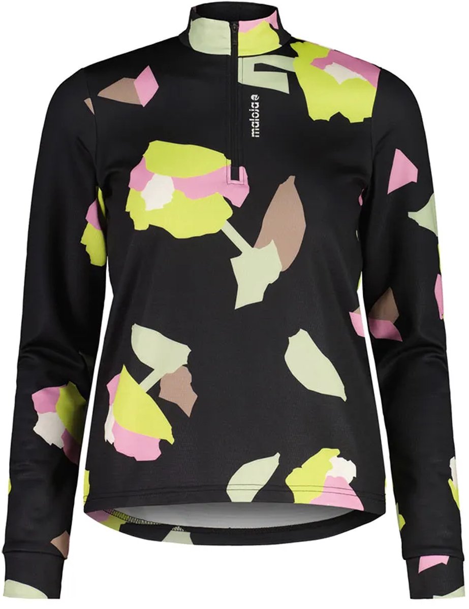 Maloja Sawangm Shirt Fleece Met Kap Zwart S Vrouw