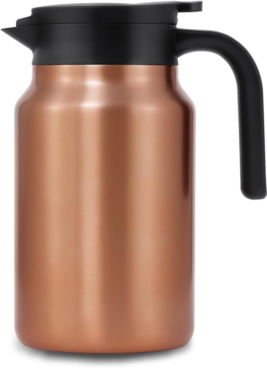 CLVP® Thermoskan Koffiekan - Dubbelwandige Isoleerkan - Warmhoudkan