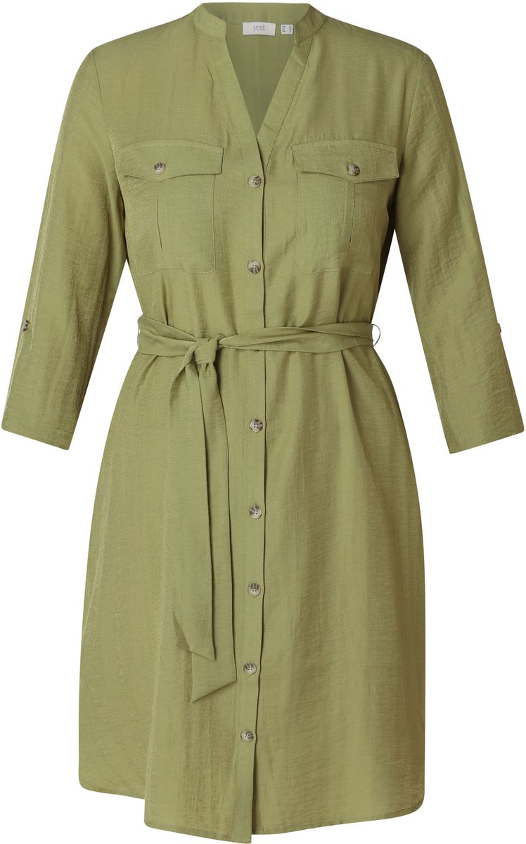 YEST CURVE Lieselotte One pieces - Botanic Green - maat 1(48)