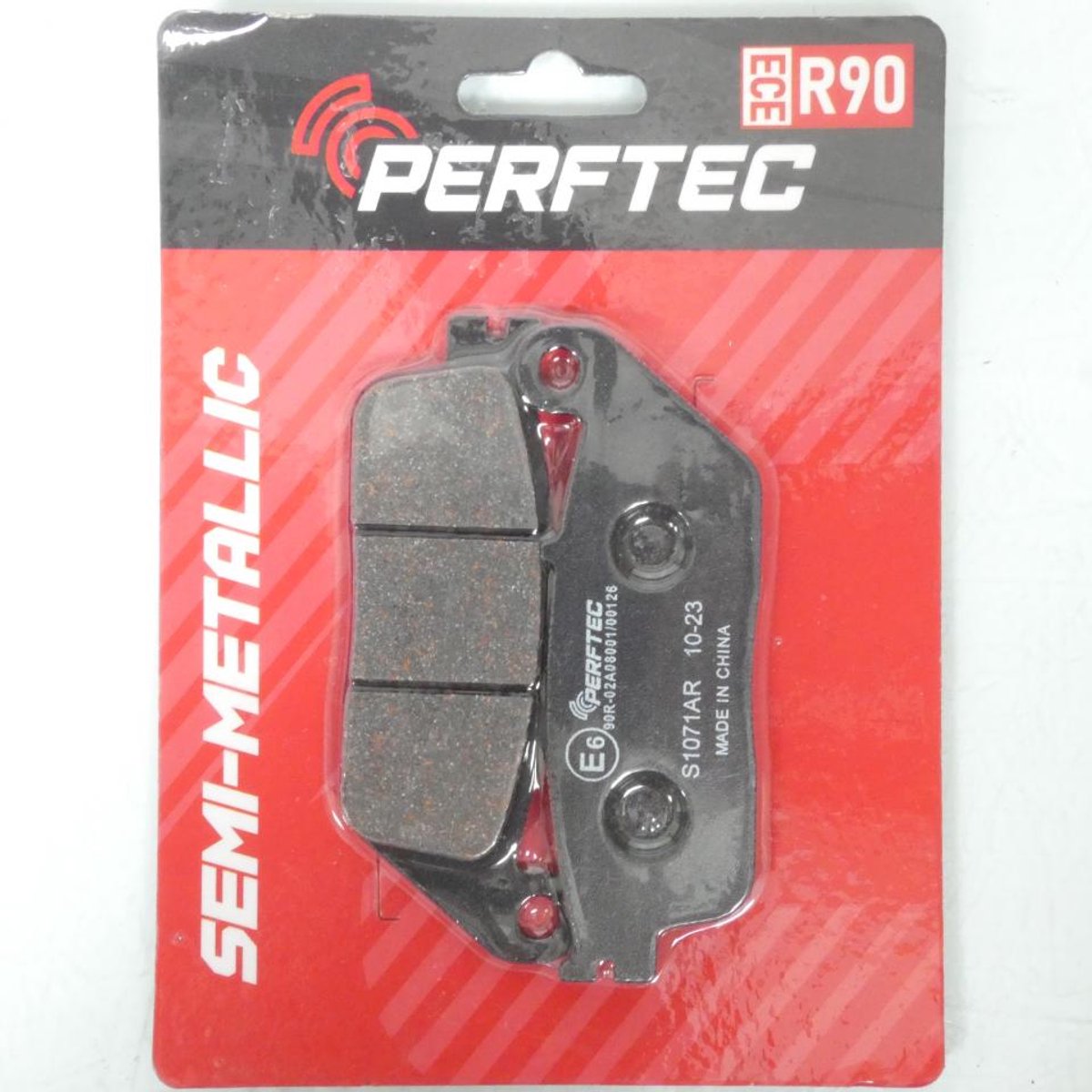 Plaquette de frein Perftec pour Moto Honda 600 CBF S ABS PC38 PC43 2004 à 2007 AVG / AVD Neuf