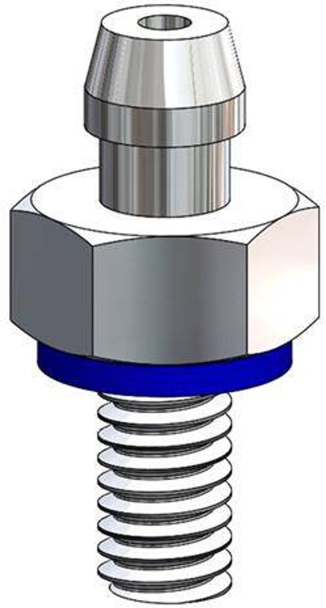 Brakco HBP-41 - Remontluchtingsschroef - Magura Louise - 4mm - M4 x 0,7 mm