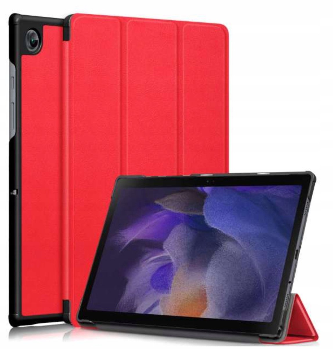 EtuiTab - Cover voor Samsung Galaxy Tab A8 - 10.5 inch - Rode Kleur - Magnetische Sluiting
