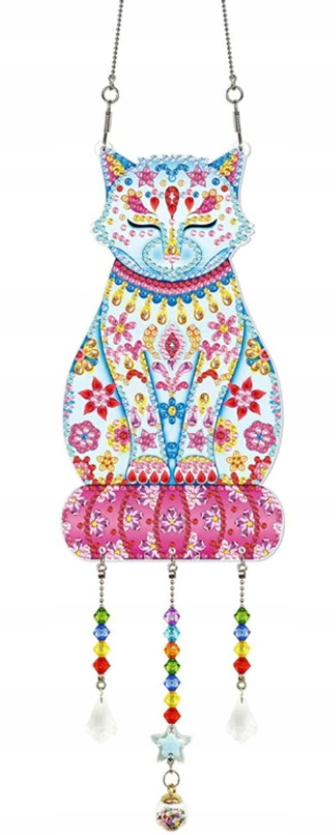 Diamond Painting - Serie - Raamdecoratie - 19cm Hoog - PVC en Hars