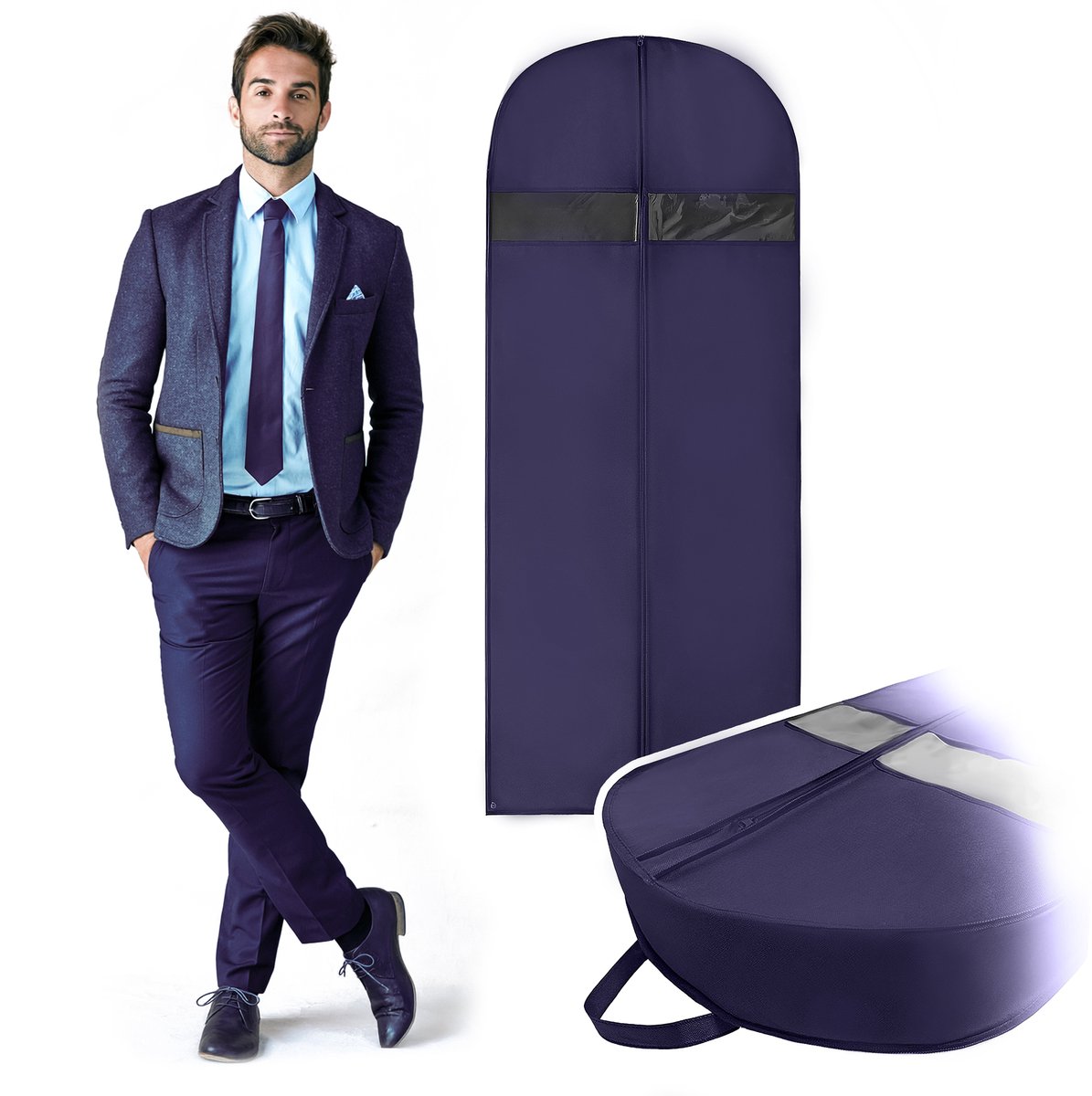 Severno Home Baggi Long - Kleding Beschermhoes - Waterdicht - Ademend - Eco-vriendelijk