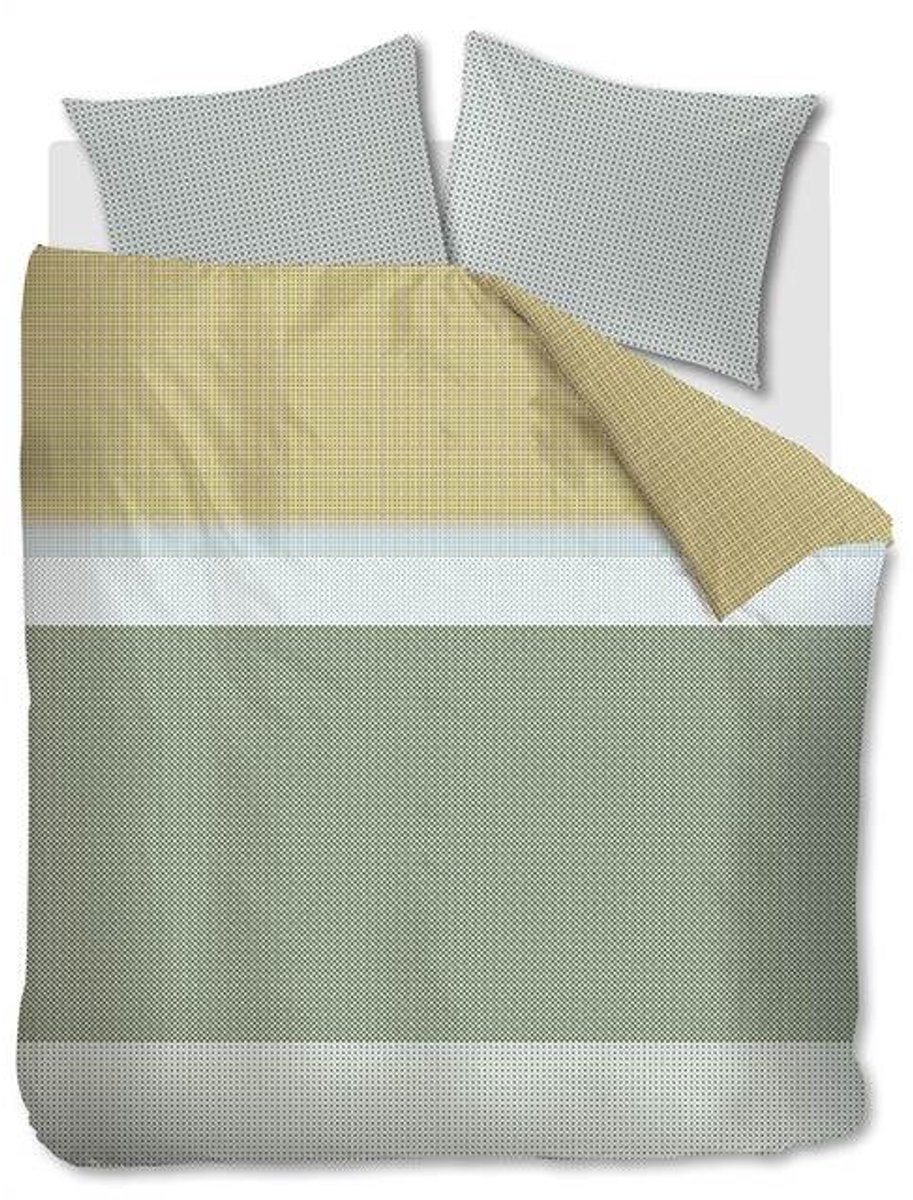 Beddinghouse Bertram Dekbedovertrek - Extra breed - 260x200/220 cm - Green