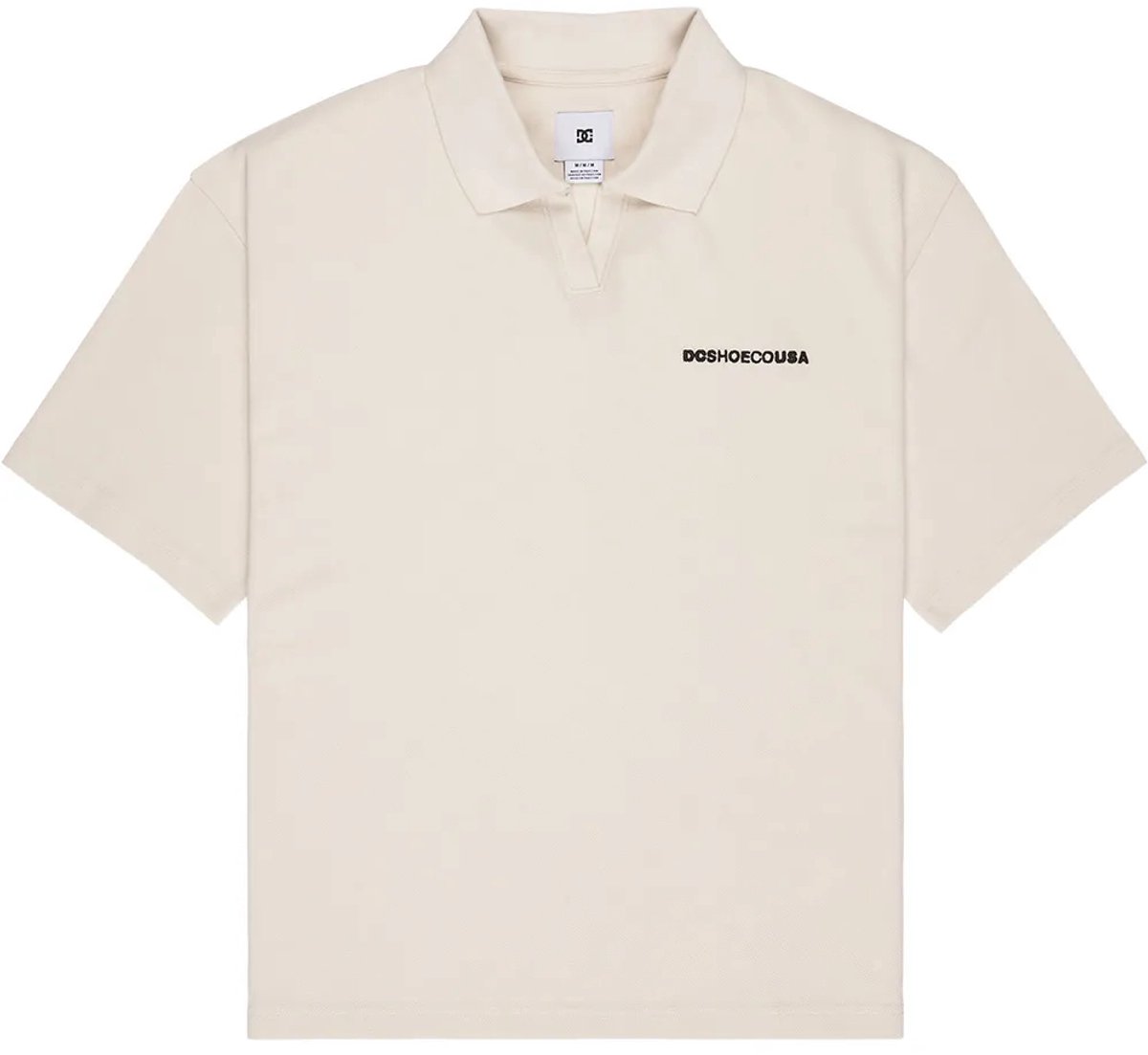 Dc Shoes Classic Club Korte Mouw Poloshirt S Man Wit