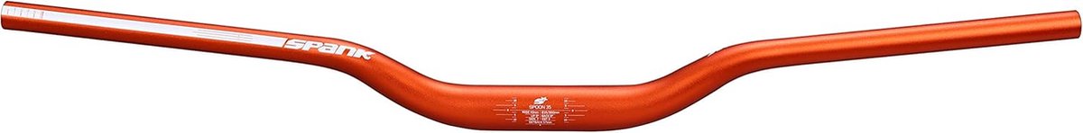 MTB Stuur - Fietsbeugel - Offroad Rijden - Hoge Robuustheid Aluminium - 800mm Breedte 40mm Rise - Oranje