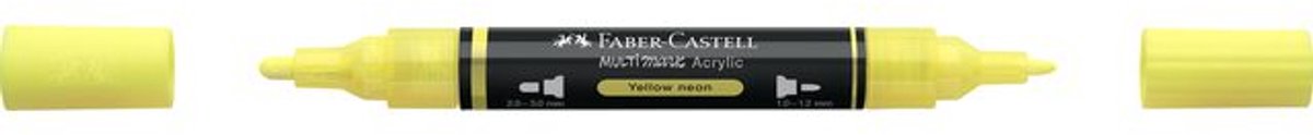 Acrylmarker Faber Castell Multimark 256 yellow neon - FC-185956